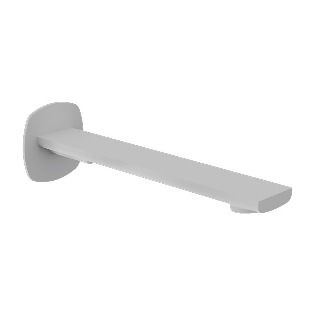 Vado Cameo Matt White Wall Mounted Bath Spout
